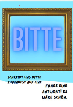 Aufforderung zum Antworten