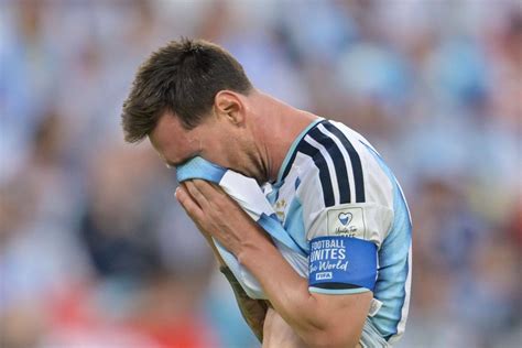 Messi verabschiedet sich traurig von der WM-Bühne